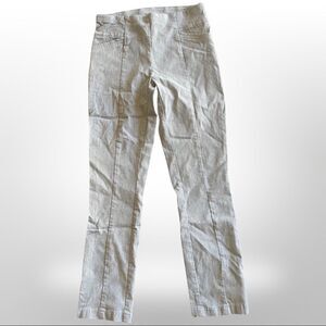 JOE BENBASSET light heather gray ankle pants